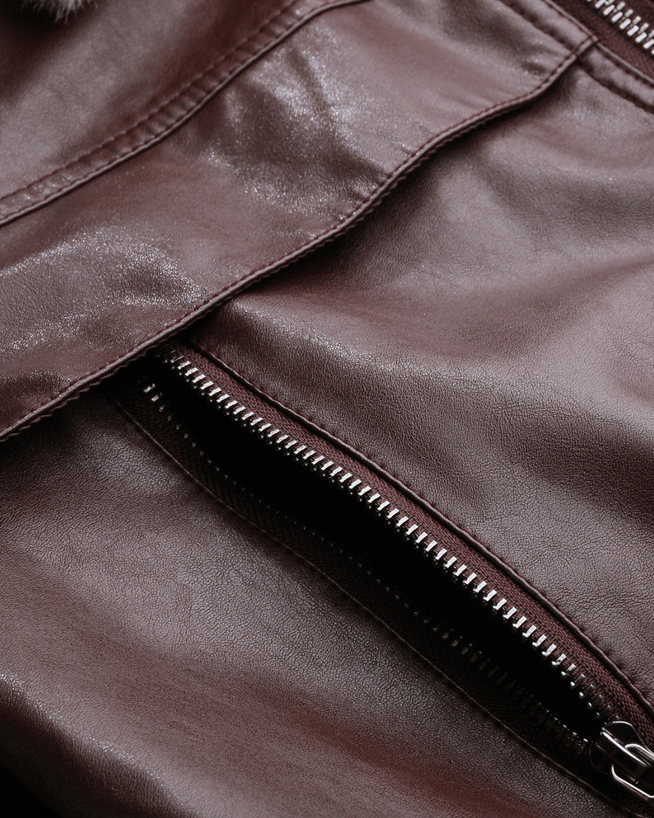 Ankora_Red_Women_s_Cropped_Wool_Jacket_-_Macghee_-_Ankora_Red_-_Pocket_Display