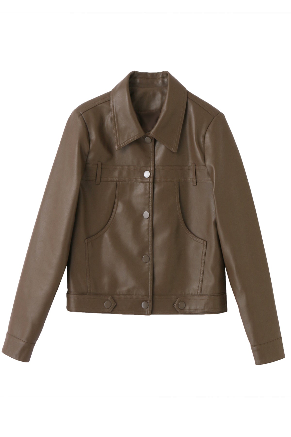 Jacket short vegan leather MX-16617 – Macghee