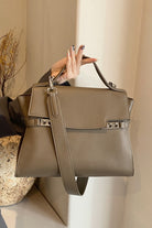 Gray Women's Luxury Briefcase from Macghee