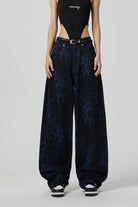 High-Waisted_Blue_Leopard_Print_Loose_Jeans_-_Bold_and_Stylish
