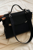 Macghee Black Designer Briefcase for Women