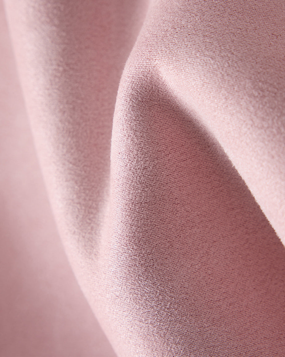 Pink_Women_s_Cropped_Fleece_Jacket_-_Macghee_-_Pink_-_Shell_Material_Display