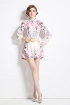 Plus Size Short Cream Dress - Stretchy Polyester Summer Dress for Women, Tummy Control Casual Outfit