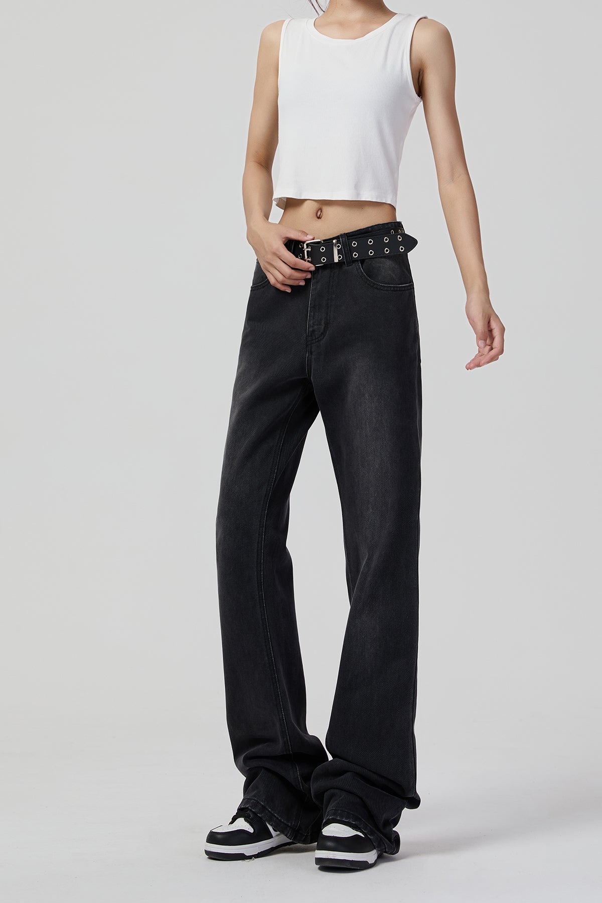 Scimitar Flared Womens-Wide-Leg-Jeans - Stylish and Durable