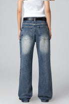 Women’s High-Waisted Straight-Leg Flared Jeans - High-Rise Denim - S-XL - Macghee